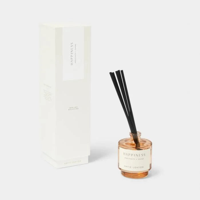 Katie Loxton Sentiment Reed Diffuser Happiness Fresh Linen And White Lily