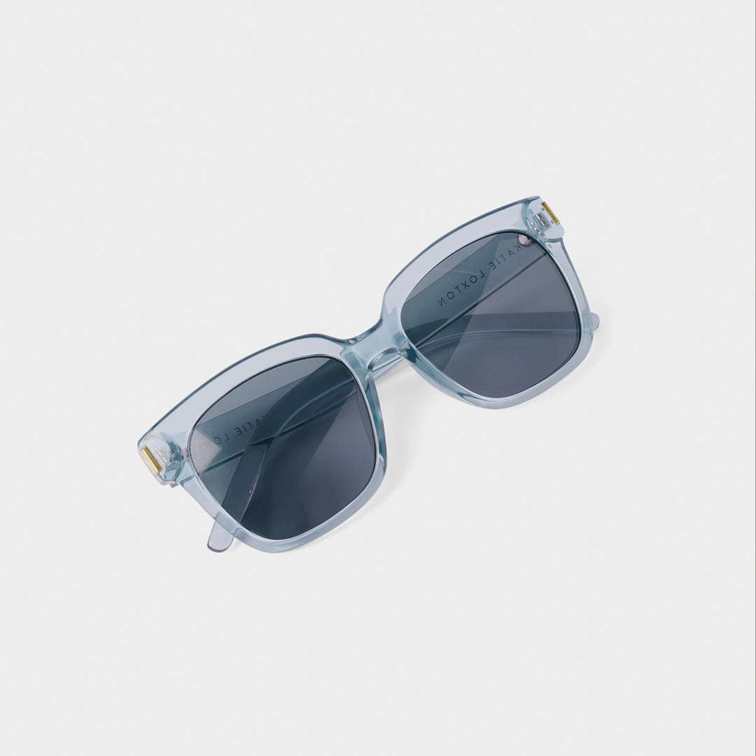 Katie Loxton Roma Sunglasses Blue Transparent