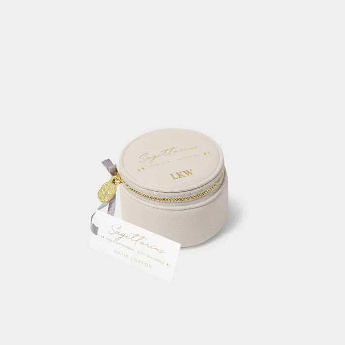 Katie Loxton Zodiac Jewellery Box Sagittarius Off White