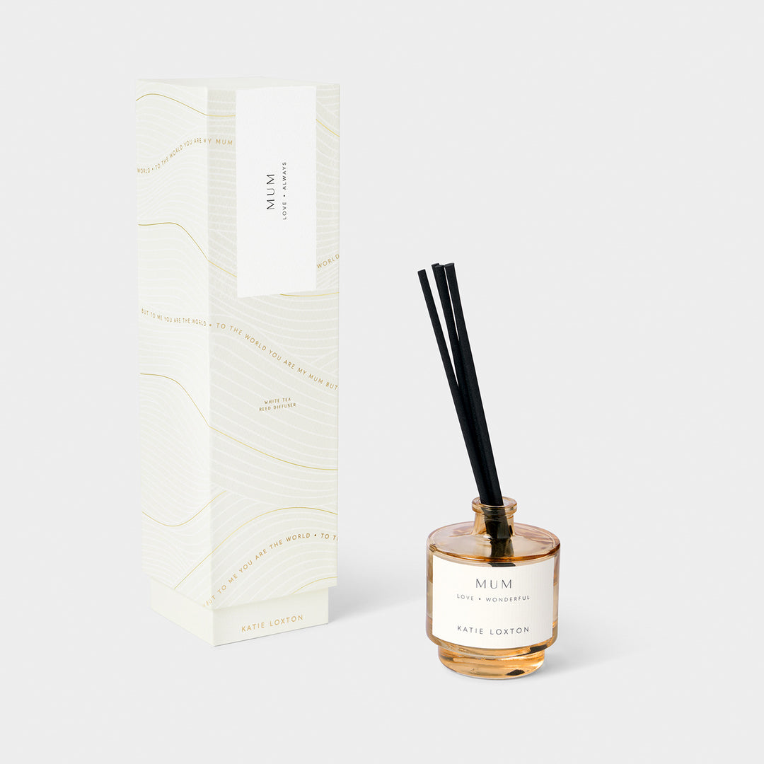Katie Loxton Sentiment Reed Diffuser Mum Gold Wave English Pear And White Tea