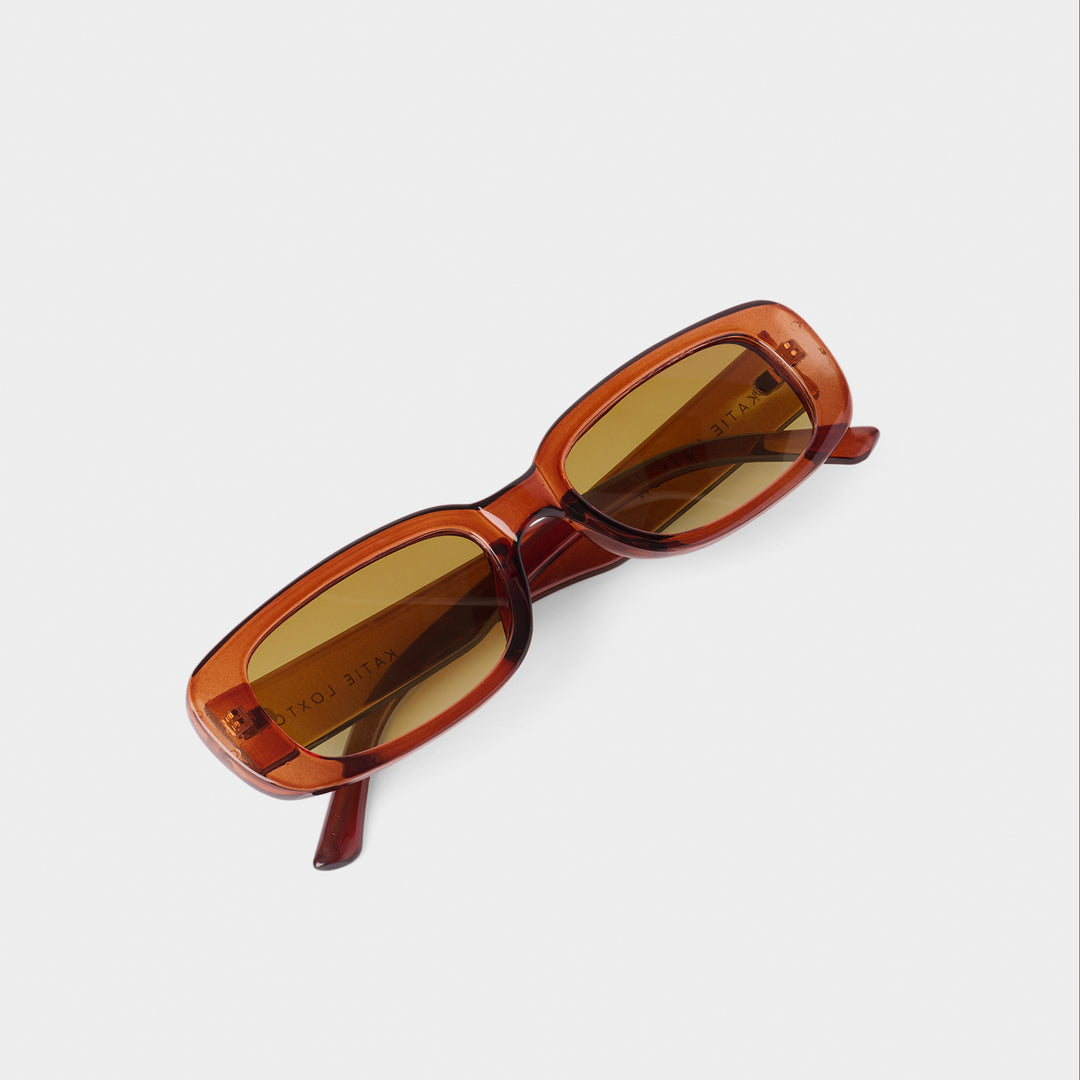 Katie Loxton Venice Sunglasses Amber Transparent
