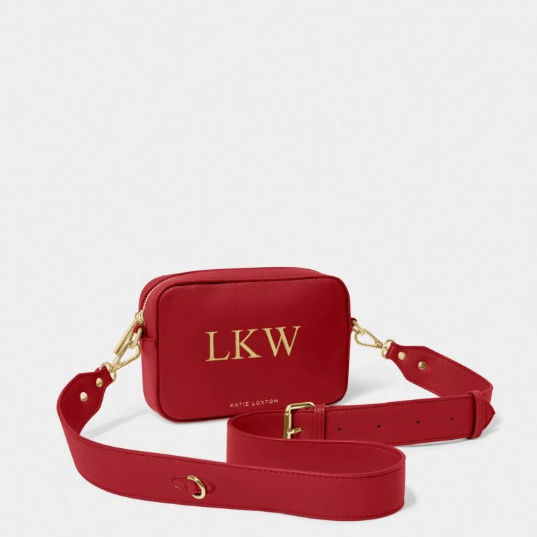 Katie Loxton Zana Mini Crossbody Bag Garnet Red