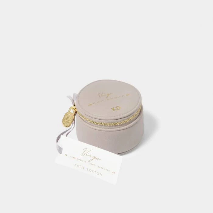 Katie Loxton Zodiac Jewellery Box Virgo Pink Mist