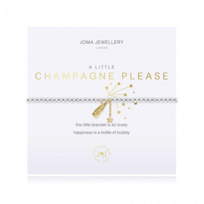 Joma Jewellery A Little Champagne Please Bracelet