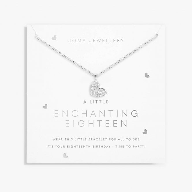 Joma Jewellery A Little Enchanting Eighteen Silver Necklace