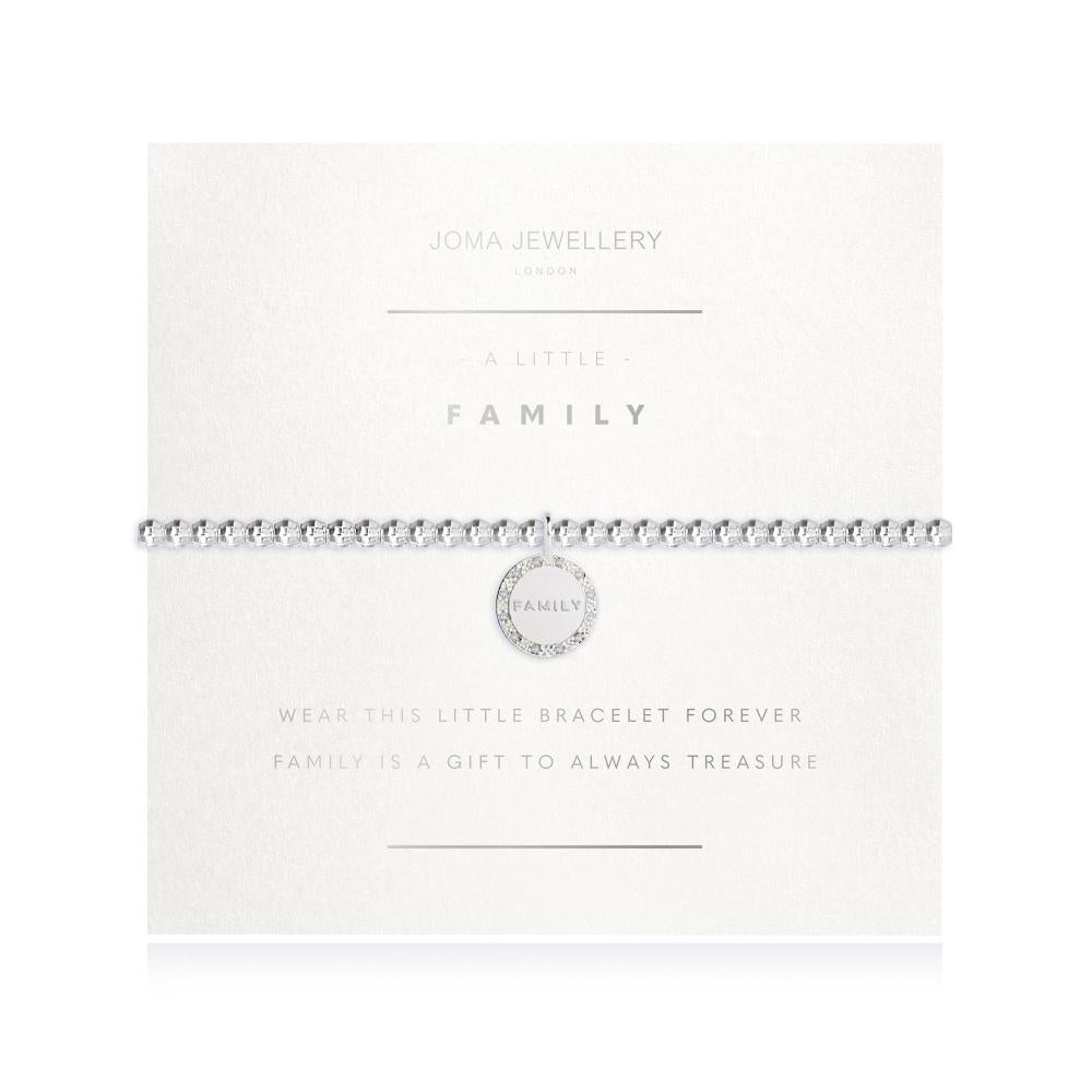 Joma Jewellery A Little Faceted Family Bracelet