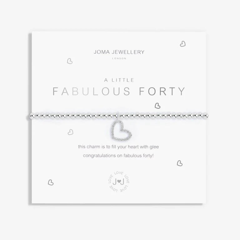 Joma Jewellery A Little Fabulous Forty Bracelet