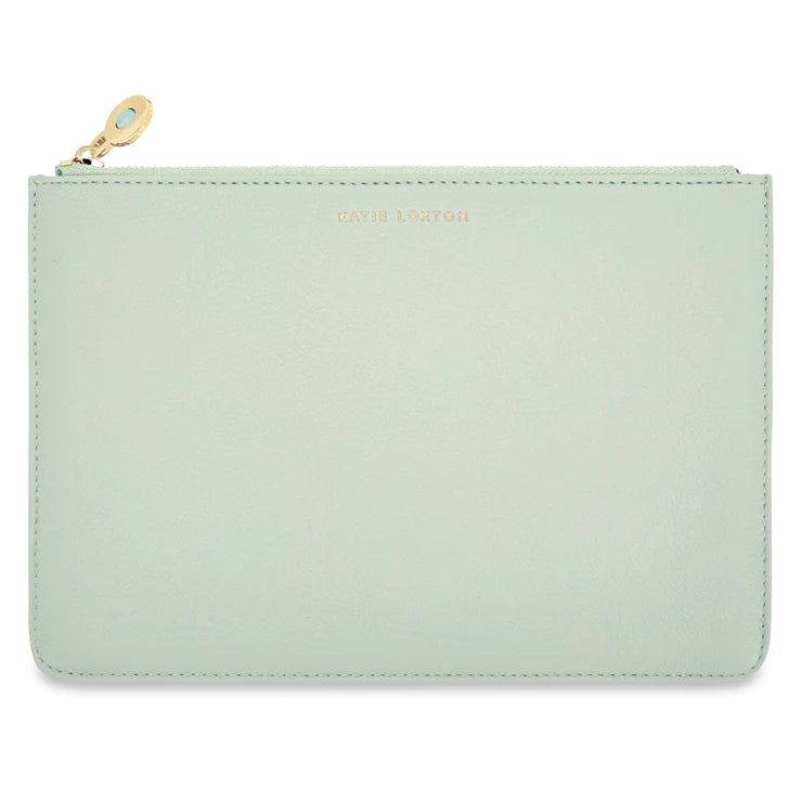 Katie Loxton Wellness Secret Message Pouch Amazonite Sage Green
