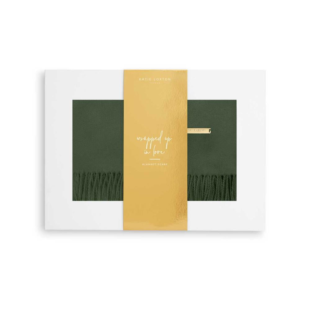 Katie Loxton Thick Plain Scarf Khaki