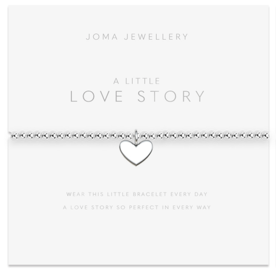 Joma Jewellery A Little Love Story Silver Plated Bracelet