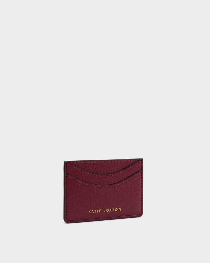 Katie Loxton Alba Cardholder Cherry