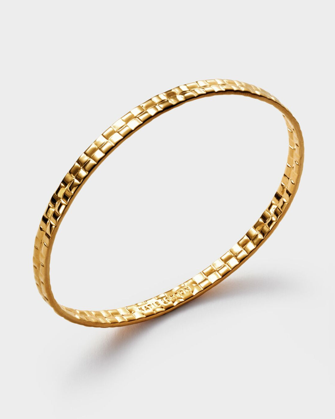 Katie Loxton Taya Woven Bangle Gold Coated