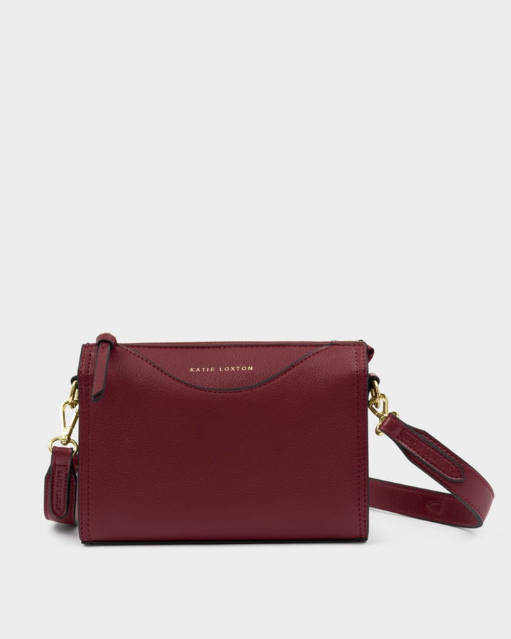 Katie Loxton Alba Crossbody Bag Cherry