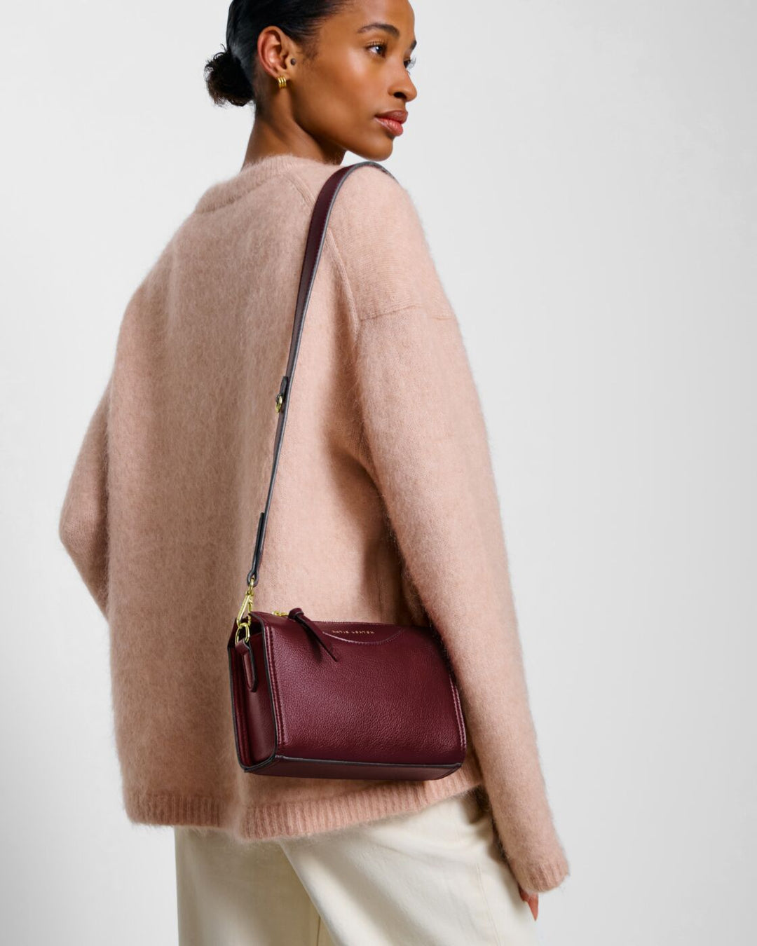 Katie Loxton Alba Crossbody Bag Cherry