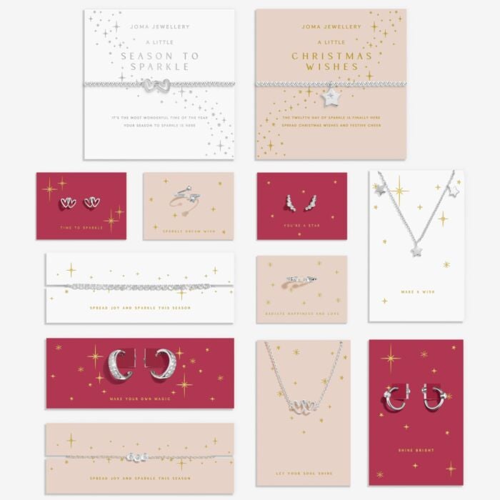 Joma Jewellery 12 Days Of Sparkle Advent Calendar Silver Plated