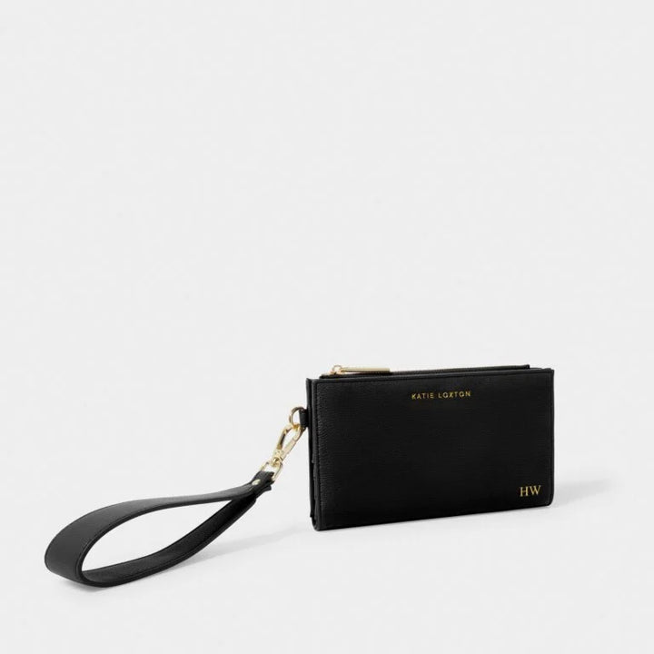 Katie Loxton Zana Foldout Wristlet Purse Black