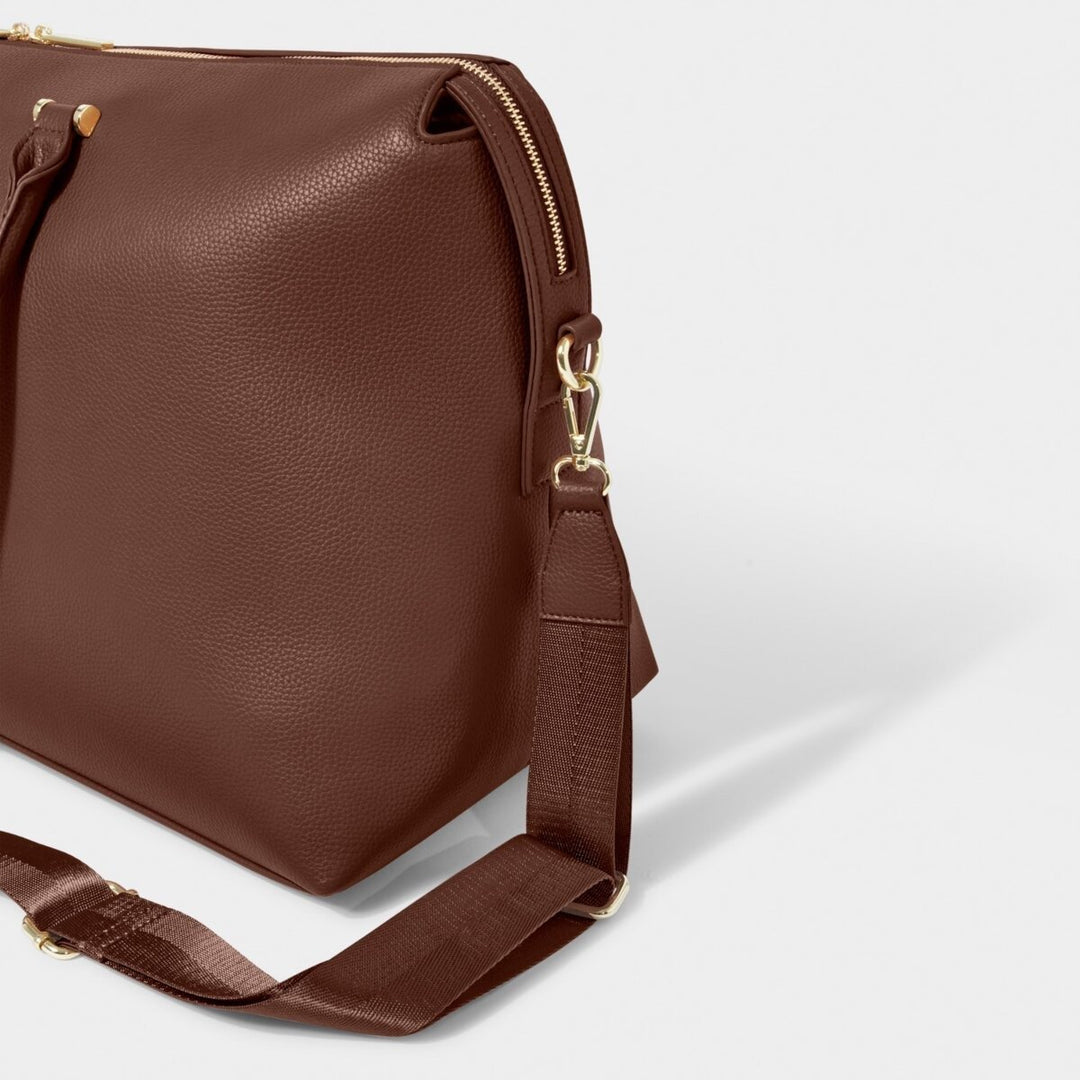 Katie Loxton Kensington Weekend Bag Chocolate