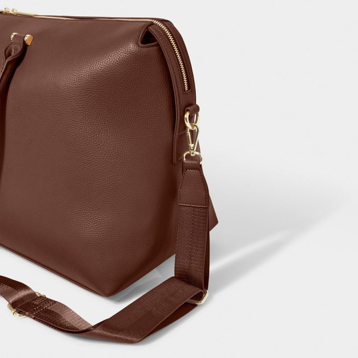 Katie Loxton Kensington Weekend Bag Chocolate