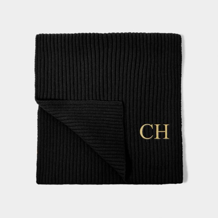 Katie Loxton Knitted Scarf Black