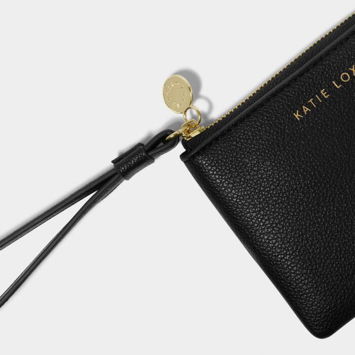Katie Loxton Small Wristlet Pouch Black