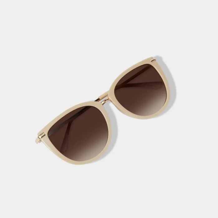 Katie Loxton Sardinia Sunglasses Nude