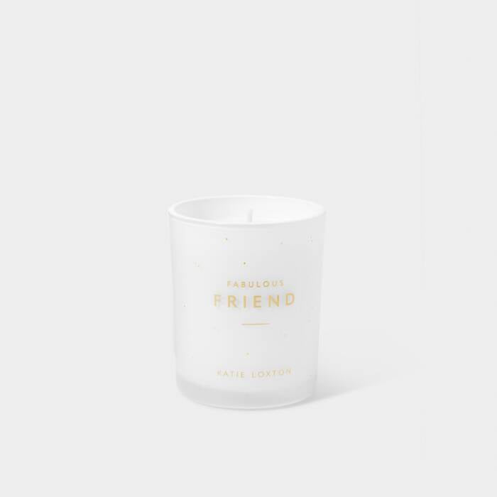 Katie Loxton Sentiment Candle Fabulous Friend Fuchsia