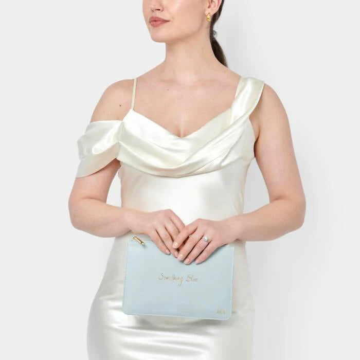 Katie Loxton Perfect Pouch Something Blue Pale Blue