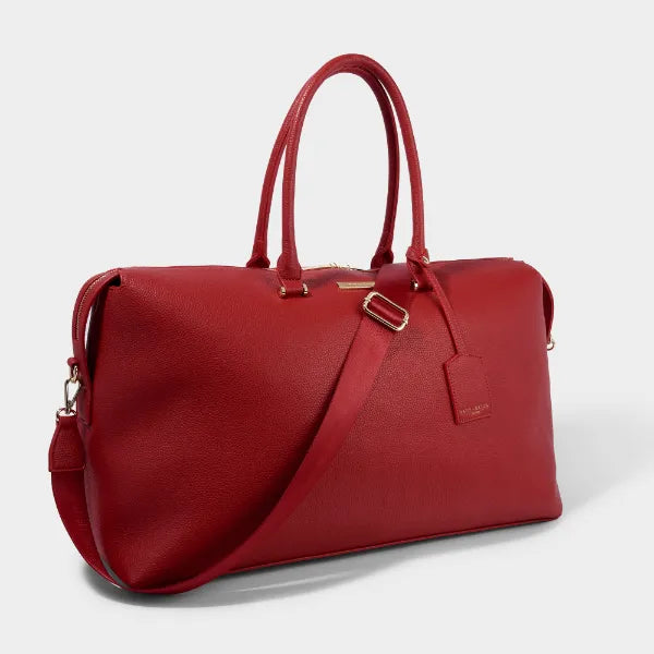 Katie Loxton Kensington Weekend Bag Red