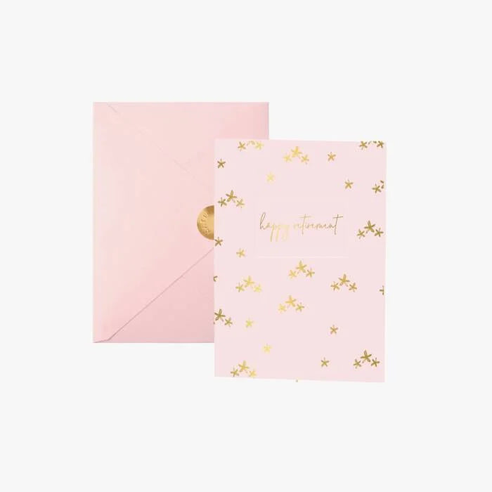 Katie Loxton Square Greetings Card Happy Retirement Individual