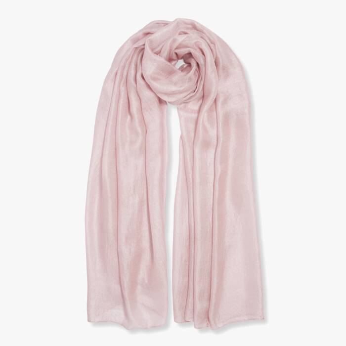 Katie Loxton Wrapped Up In Love Boxed Silky Bridal Scarf Maid Of Honour Pale Pink