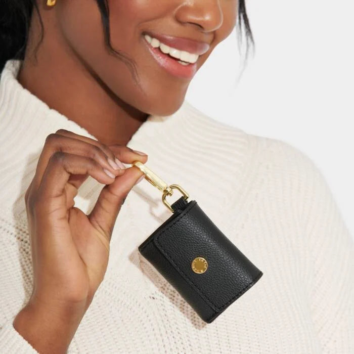 Katie Loxton Evie Clip On Airpod Case Black