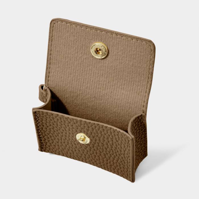 Katie Loxton Evie Clip On Airpod Case Mink