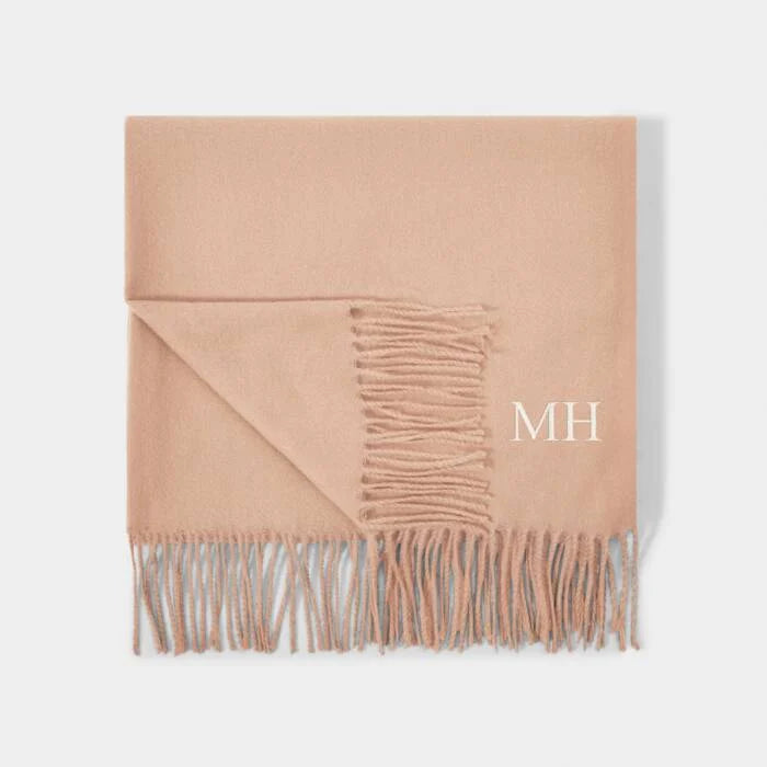 Katie Loxton Blanket Scarf Dusty Pink