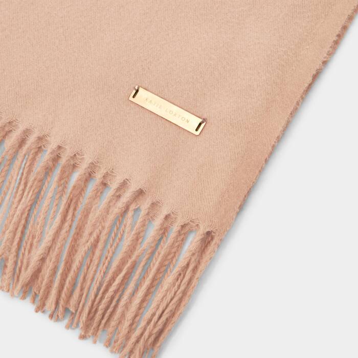 Katie Loxton Blanket Scarf Dusty Pink