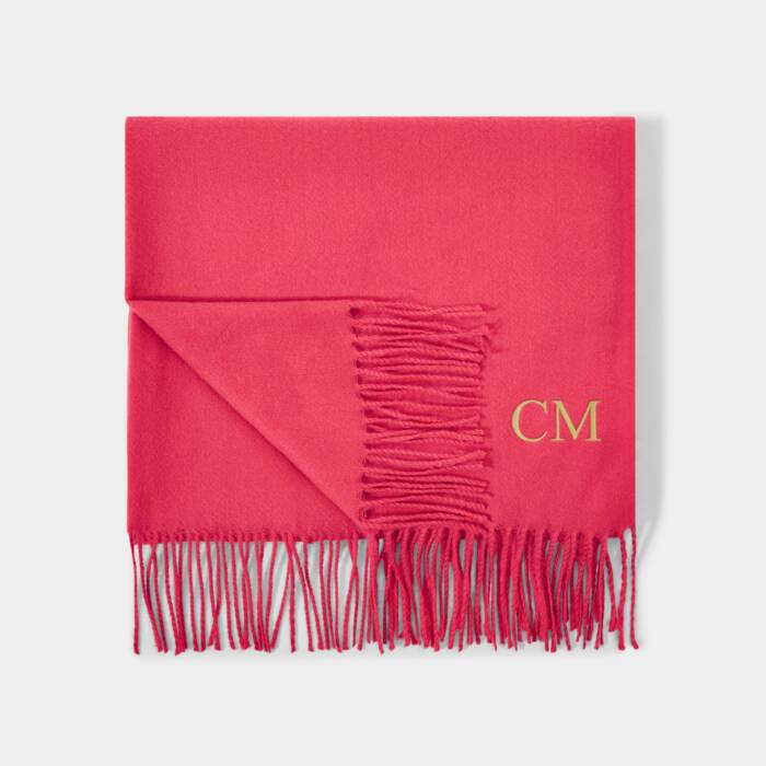 Katie Loxton Blanket Scarf Fuchsia