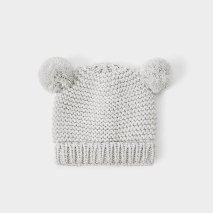 Katie Loxton Knitted Hat And Mittens Set Grey