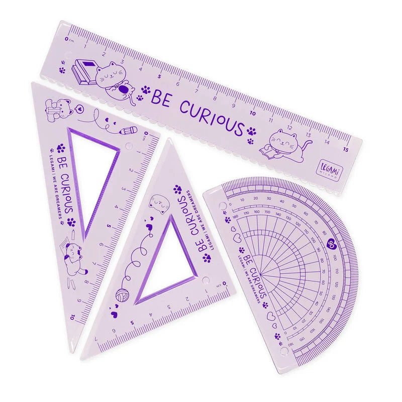 Legami Geometry Set You Rule Kitty