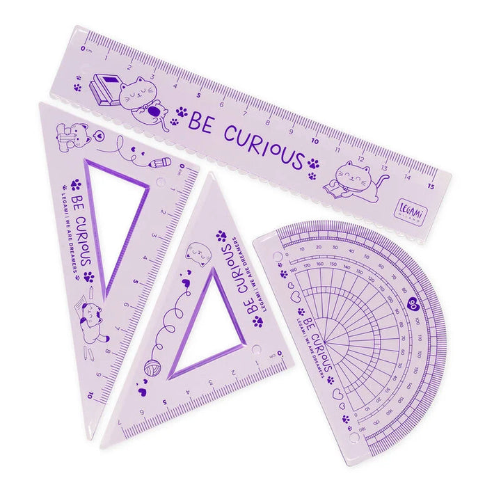 Legami Geometry Set You Rule Kitty
