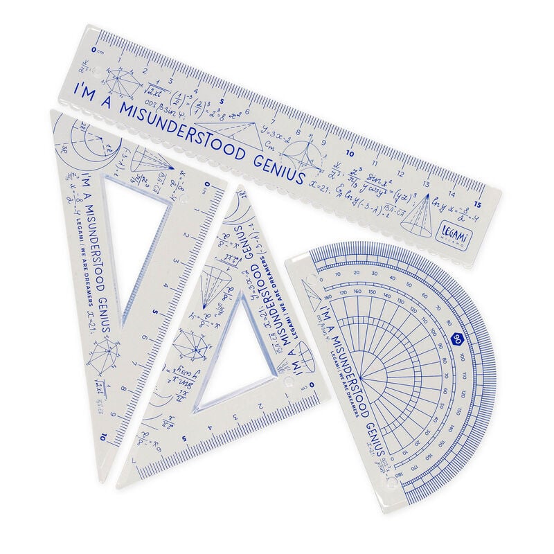 Legami Geometry Set You Rule Genius Orange