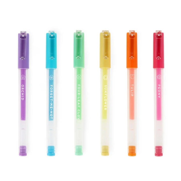 Legami Set Of 6 Pastel Gel Pens Spring