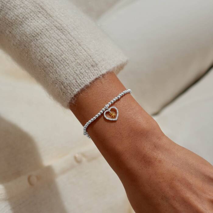 Joma Jewellery A Little Best News Ever! Silver & Gold Plated Bracelet