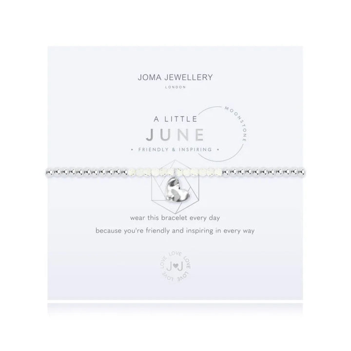 Joma Jewellery A Little Birthstone June Moonstone Bracelet