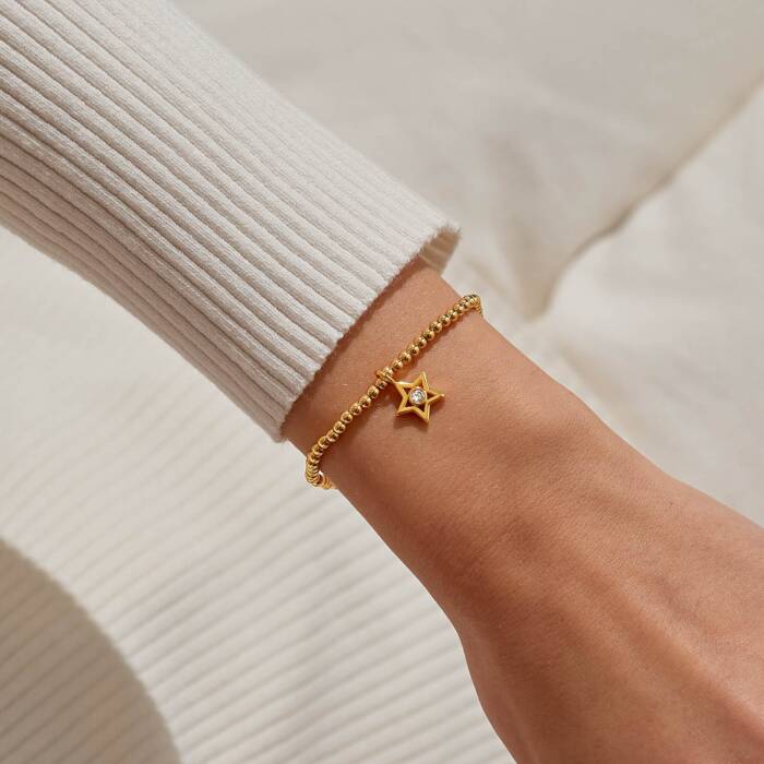 Joma Jewellery A Little Can't Thank You Enough Gold Plated Bracelet