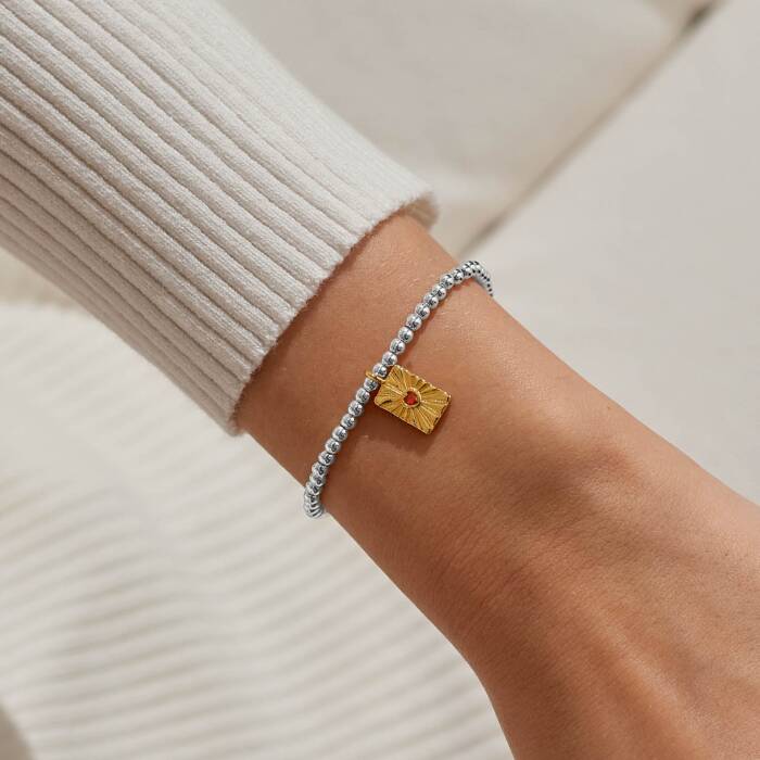 Joma Jewellery A Little Everything Happens For A Reason Silver & Gold Plated Bracelet