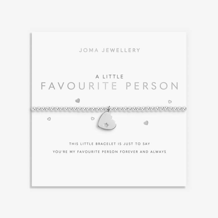Joma Jewellery A Little Favourite Person Silver Plated Bracelet