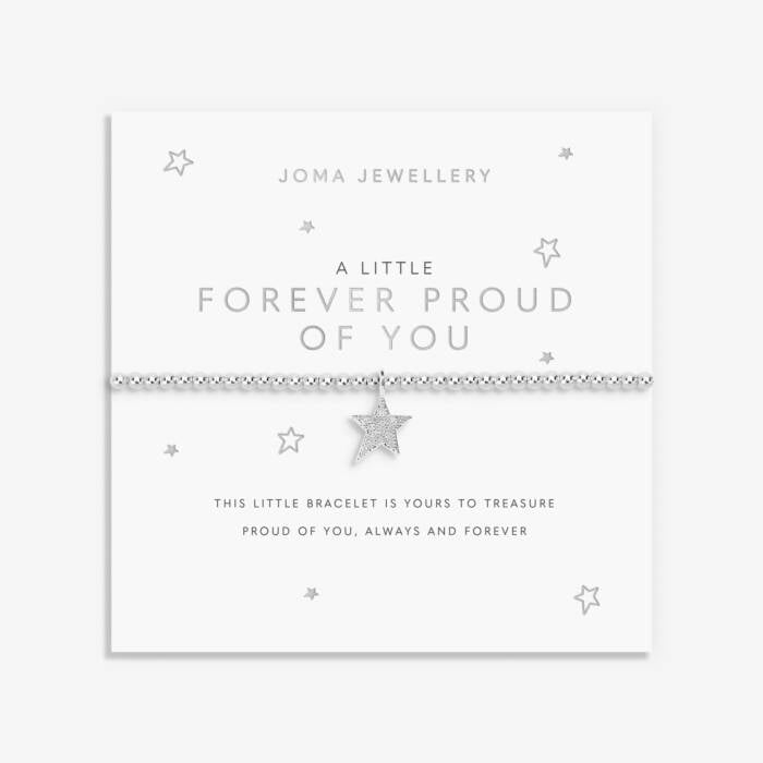 Joma Jewellery A Little Forever Proud Of You Silver Plated Bracelet