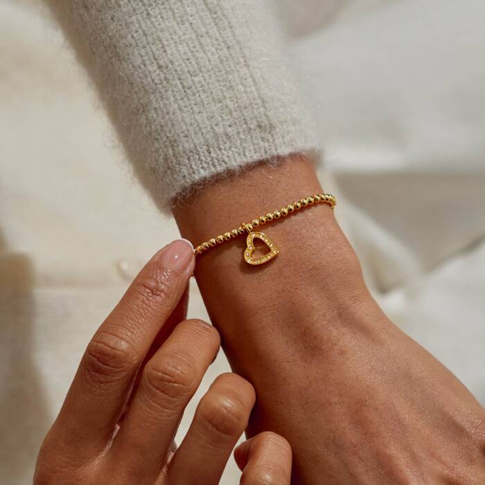 Joma Jewellery A Little Happy Birthday Beautiful Gold Plated Bracelet