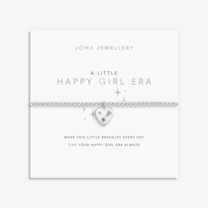 Joma Jewellery A Little Happy Girl Era Silver Plated Bracelet