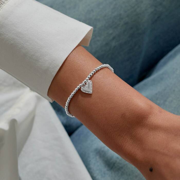 Joma Jewellery A Little Here'S To Your Next Chapter Silver Plated Bracelet