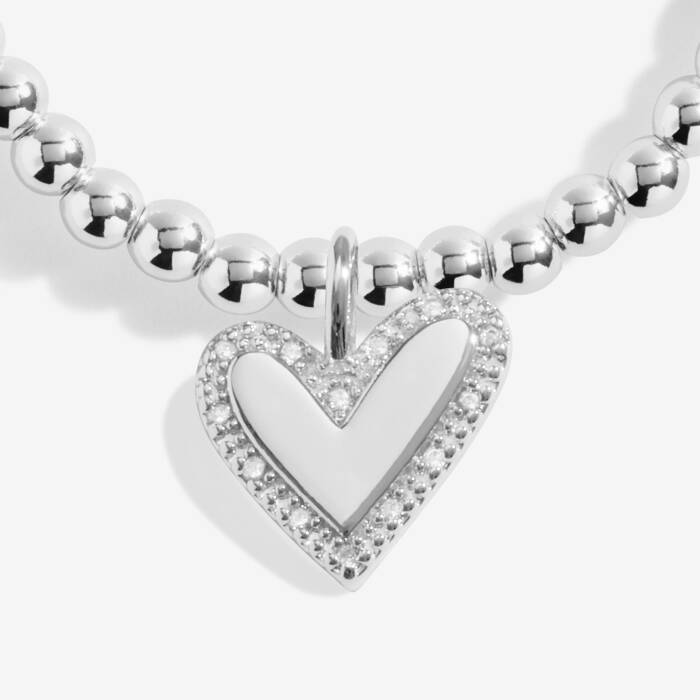 Joma Jewellery A Little Here'S To Your Next Chapter Silver Plated Bracelet